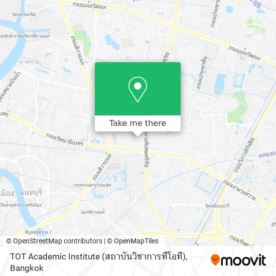 TOT Academic Institute (สถาบันวิชาการทีโอที) map