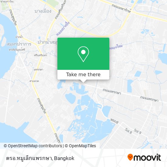 ตรอ.หมูเล็กแพรกษา map