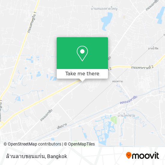 ล้านลาบขอนแก่น map