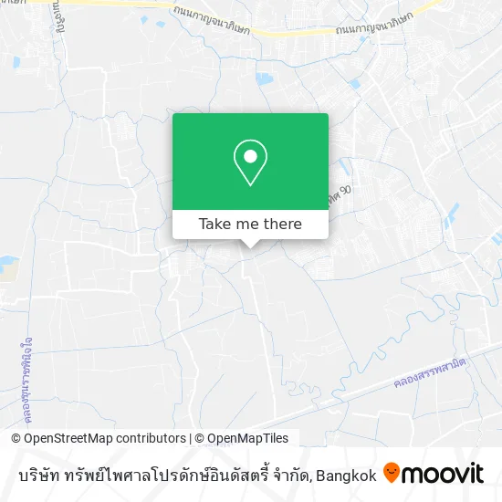 บริษัท ทรัพย์ไพศาลโปรดักษ์อินดัสตรี้ จำกัด map