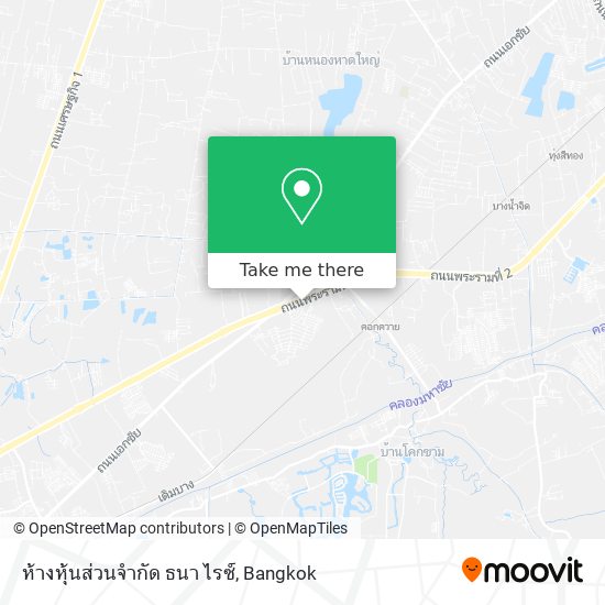 ห้างหุ้นส่วนจำกัด ธนา ไรซ์ map