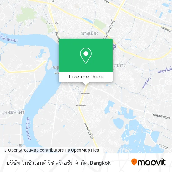 บริษัท ไนซ์ แอนด์ ริช ครีเอชั่น จำกัด map