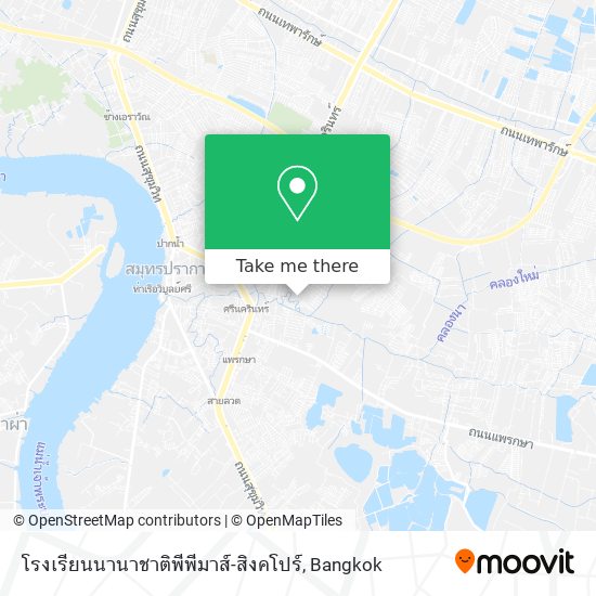 โรงเรียนนานาชาติพีพีมาส์-สิงคโปร์ map