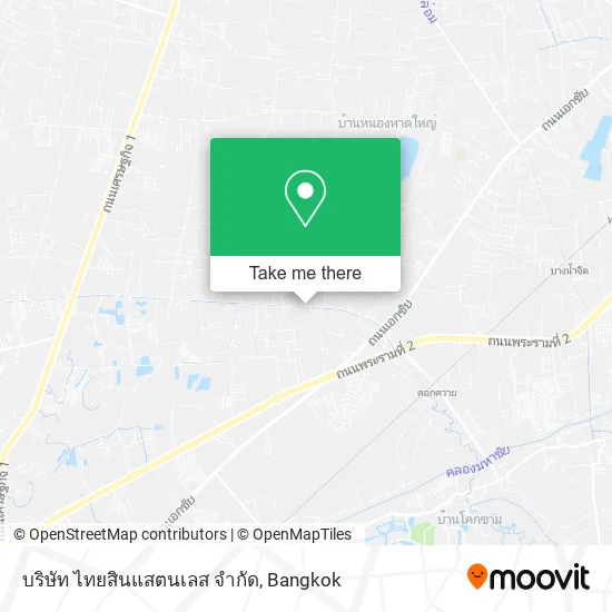 บริษัท ไทยสินแสตนเลส จำกัด map