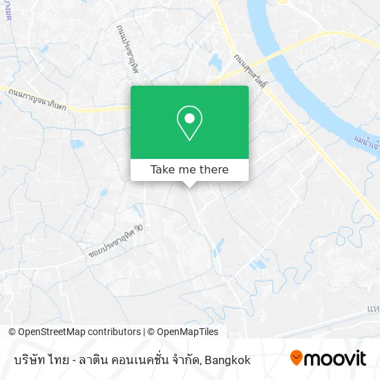 บริษัท ไทย - ลาติน คอนเนคชั่น จำกัด map
