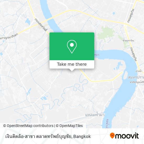 เงินติดล้อ-สาขา ตลาดทรัพย์บุญชัย map