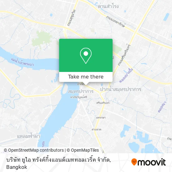 บริษัท ยูไอ ทรังค์กิ้งแอนด์เมททอลเวริ์ค จำกัด map