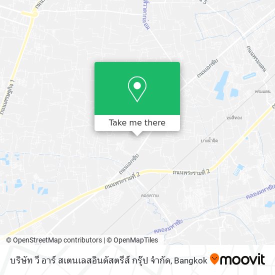 บริษัท วี อาร์ สเตนเลสอินดัสตรีส์ กรุ๊ป จำกัด map