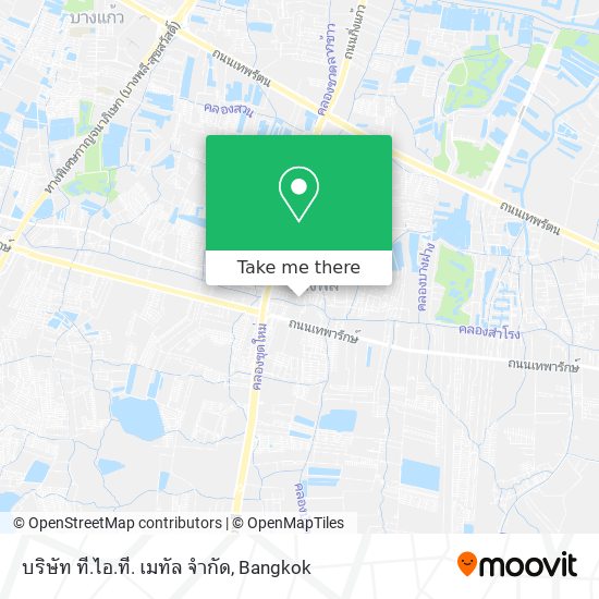 บริษัท ที.ไอ.ที. เมทัล จำกัด map