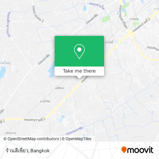 ร้านสีเขียว map