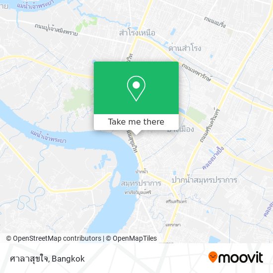 ศาลาสุขใจ map