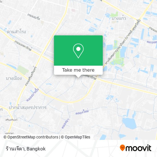 ร้านเจ๊ดา map