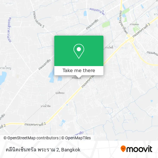 คลีนิคเซ็นทรัล พระราม 2 map