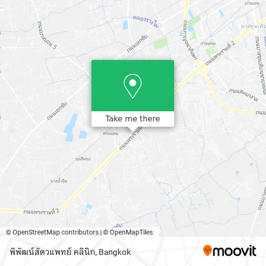 พิพัฒน์สัตวแพทย์ คลินิก map