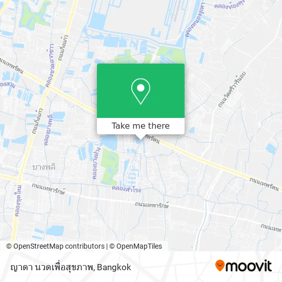 ญาดา นวดเพื่อสุขภาพ map