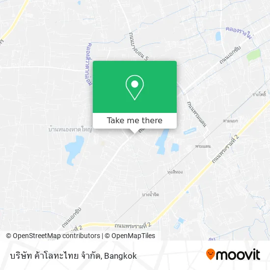 บริษัท ค้าโลหะไทย จำกัด map