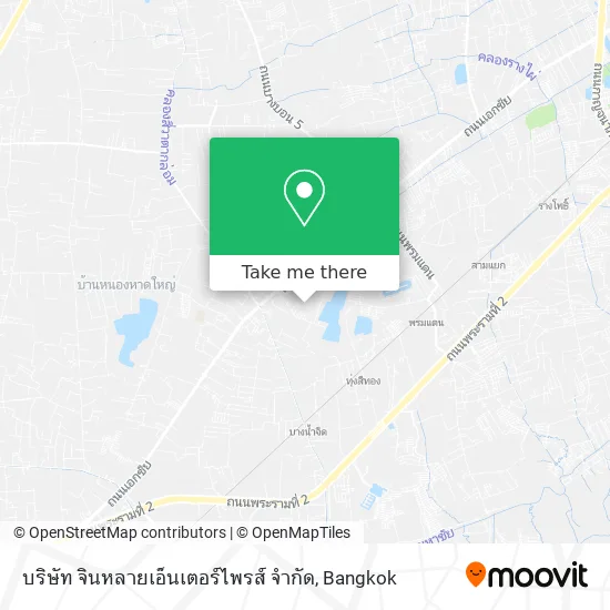 บริษัท จินหลายเอ็นเตอร์ไพรส์ จำกัด map