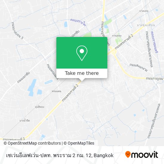 เซเว่นอีเลฟเว่น-ปตท. พระราม 2 กม. 12 map