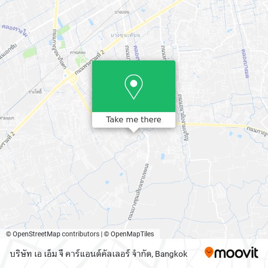 บริษัท เอ เอ็ม จี คาร์แอนด์คัลเลอร์ จำกัด map