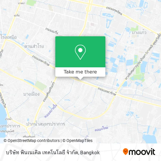 บริษัท พินเนเคิล เทคโนโลยี จำกัด map