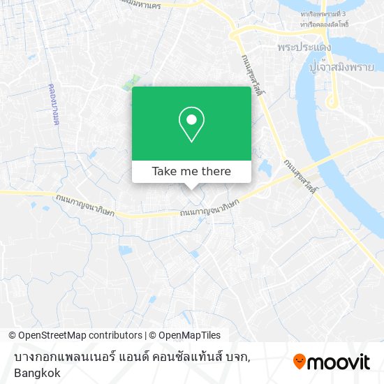 บางกอกแพลนเนอร์ แอนด์ คอนซัลแท้นส์ บจก map