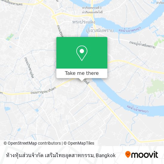 ห้างหุ้นส่วนจำกัด เสริมไทยอุตสาหกรรม map