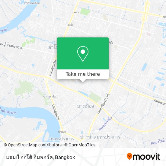 แชมป์ ออโต้ อิมพอร์ต map