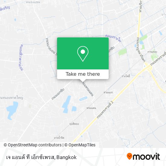 เจ แอนด์ ที เอ็กซ์เพรส map