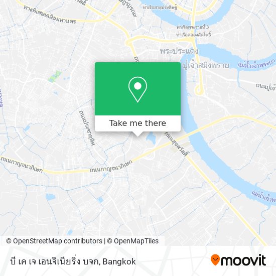 บี เค เจ เอนจิเนียริ่ง บจก map