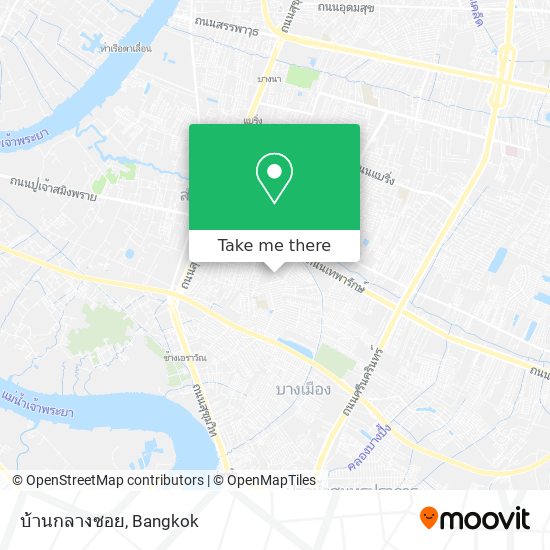 บ้านกลางซอย map