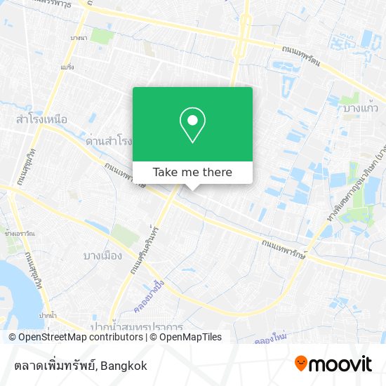 ตลาดเพิ่มทรัพย์ map