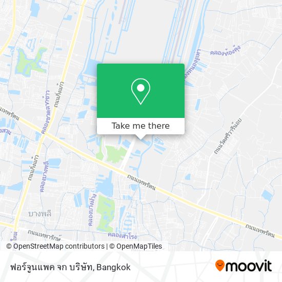 ฟอร์จูนแพค จก บริษัท map