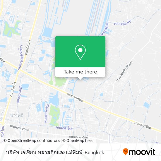 บริษัท เอเชี่ยน พลาสติกและแม่พิมพ์ map