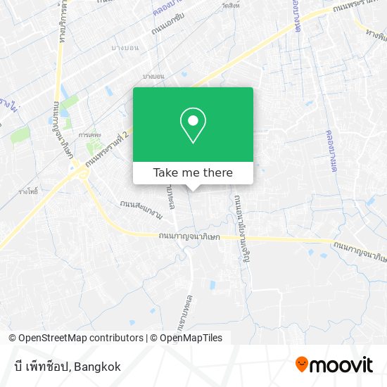 บี เพ็ทช็อป map