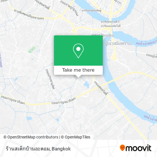 ร้านสเต็กบ้านอะตอม map