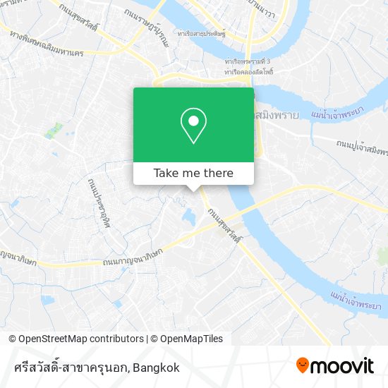 ศรีสวัสดิ์-สาขาครุนอก map