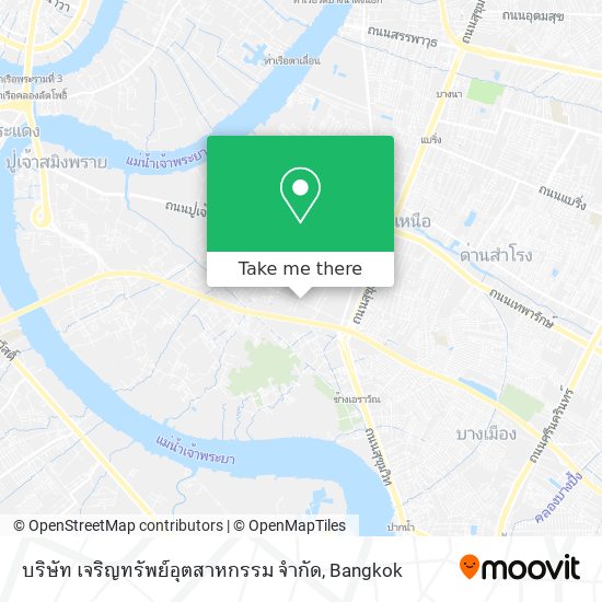 บริษัท เจริญทรัพย์อุตสาหกรรม จำกัด map