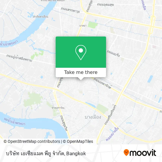บริษัท เอเซียแมค พียู จำกัด map