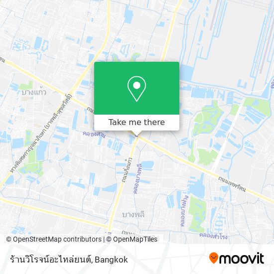 ร้านวิโรจน์อะไหล่ยนต์ map