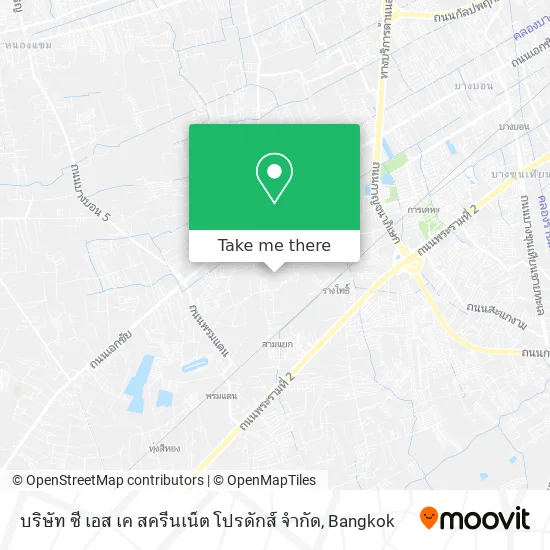 บริษัท ซี เอส เค สครีนเน็ต โปรดักส์ จำกัด map