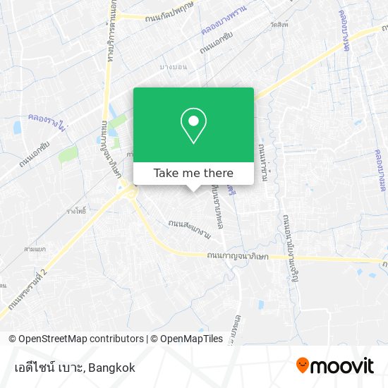 เอดีไซน์ เบาะ map