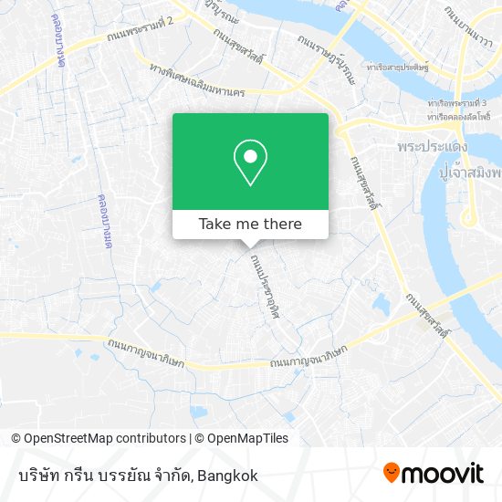 บริษัท กรีน บรรยัณ จำกัด map