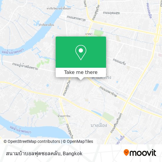 สนามบ้าบอลฟุตซอลคลับ map