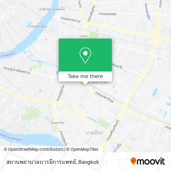 สถานพยาบาลบารมีการแพทย์ map