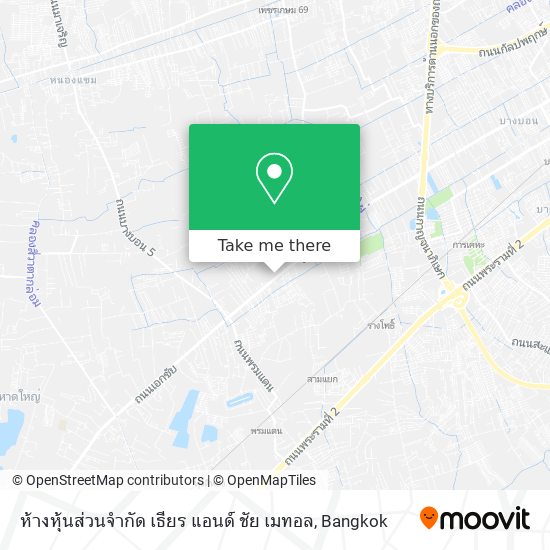 ห้างหุ้นส่วนจำกัด เธียร แอนด์ ชัย เมทอล map