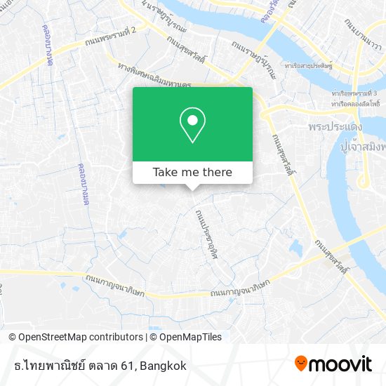 ธ.ไทยพาณิชย์ ตลาด 61 map