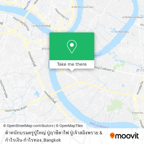 ตำหนักบรมครูปู่ใหญ่ ปู่ฤาษีตาไฟ ปู่เจ้าสมิงพราย & กำไรเงิน-กำไรทอง map