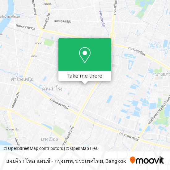 แจมจิร่า โพล แดนซ์ - กรุงเทพ, ประเทศไทย map