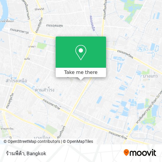 ร้านพีต้า map