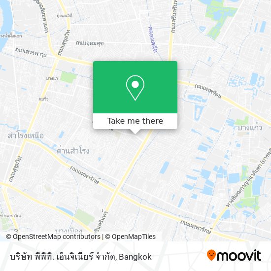 บริษัท พีพีที. เอ็นจิเนียร์ จำกัด map